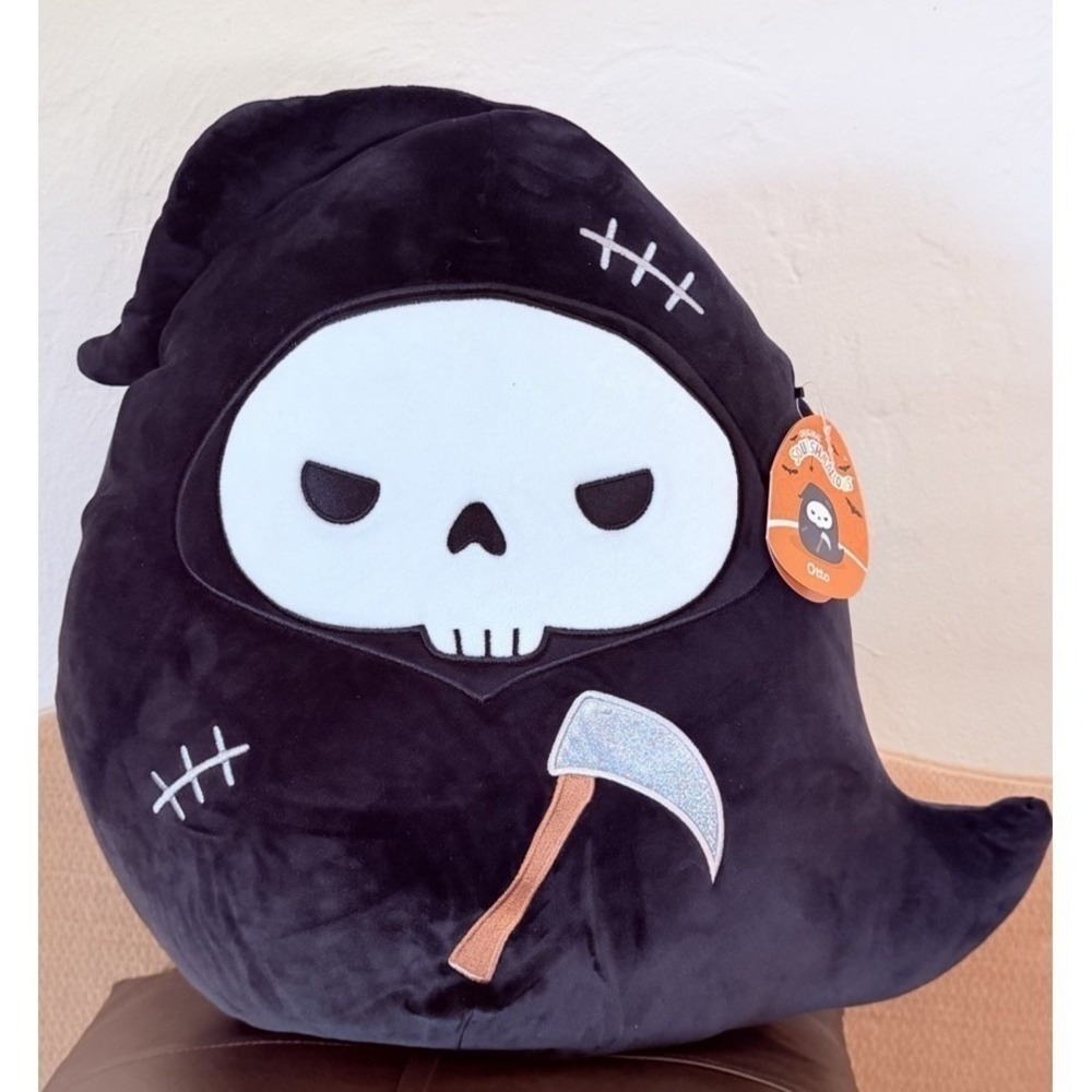 Squishmallows Otto the Grim Reaper 16" Halloween S16 Plush Jazwares NWT